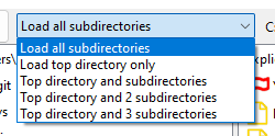 Directory loading options